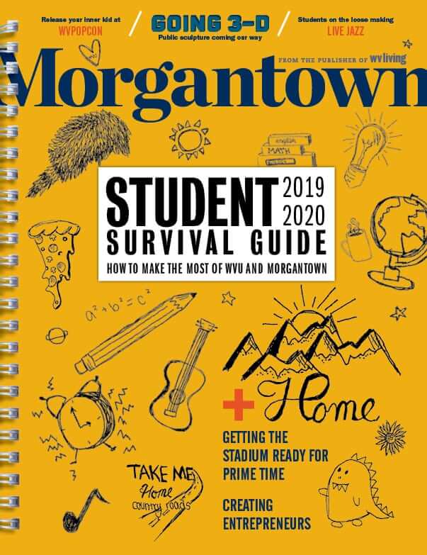 Front cover of August/September issue of Morgantown