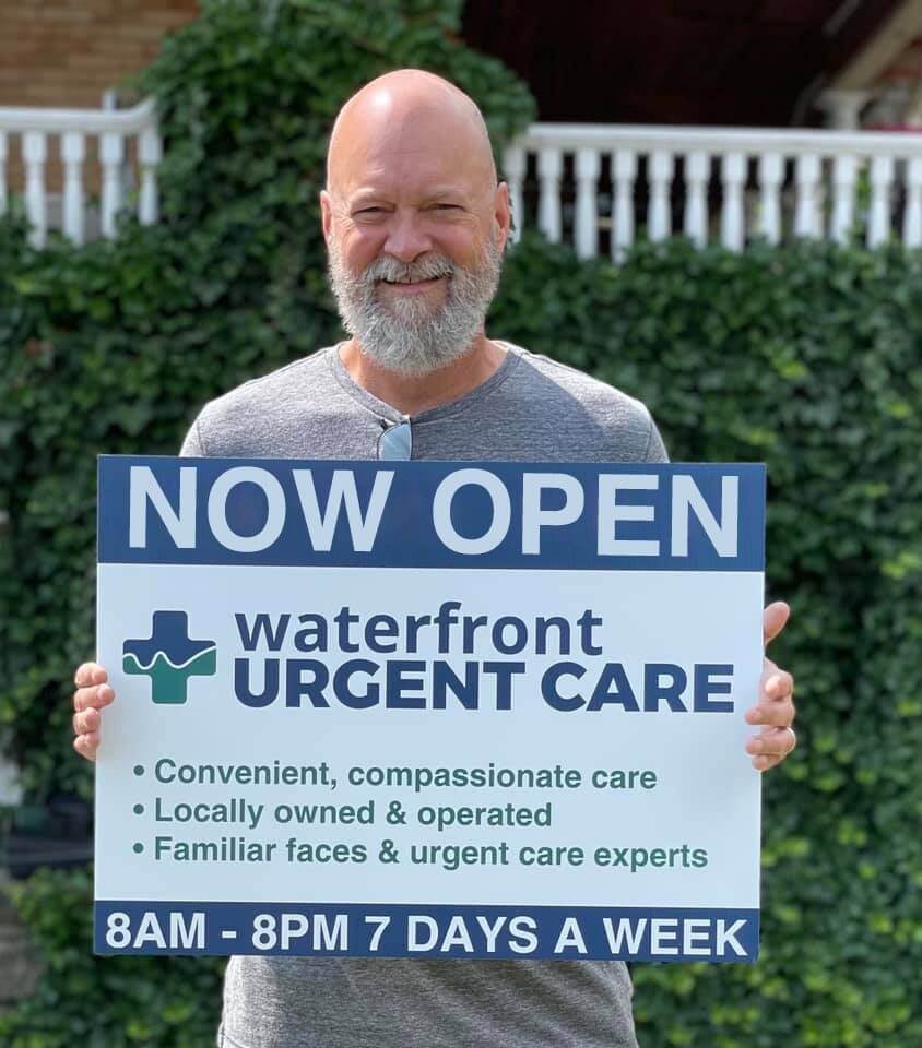 Kevin Blankenship with Waterfront Urgent Care